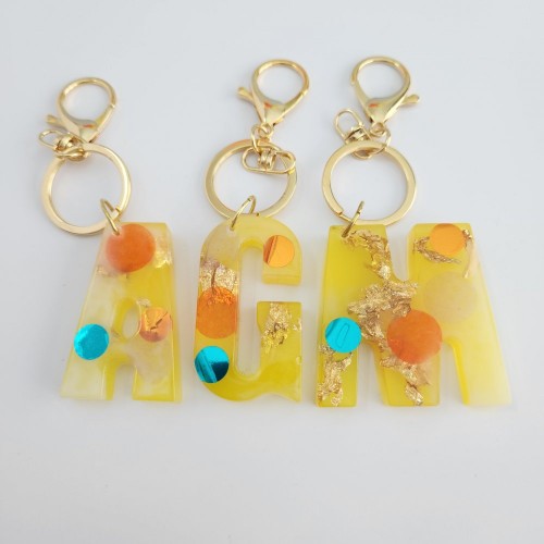 Yellow Key Chain