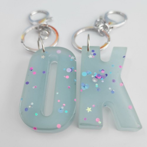 Blue Key Chain