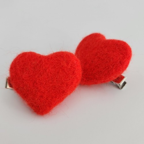 Red Heart Felt