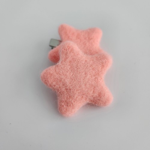 Pink Star Felt