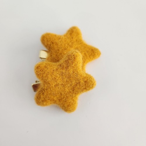 Yellow Star Felt