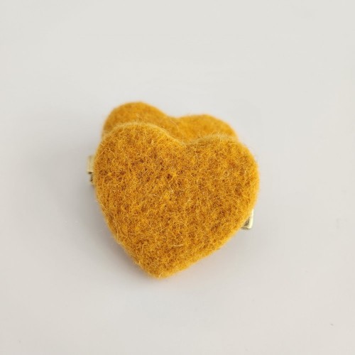 Yellow Heart Felt