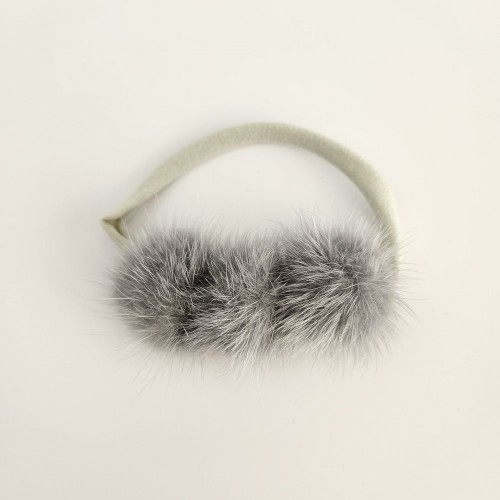 Grey Pompom