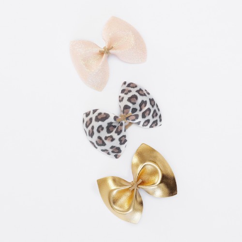 Gold & Leopar Ribbon