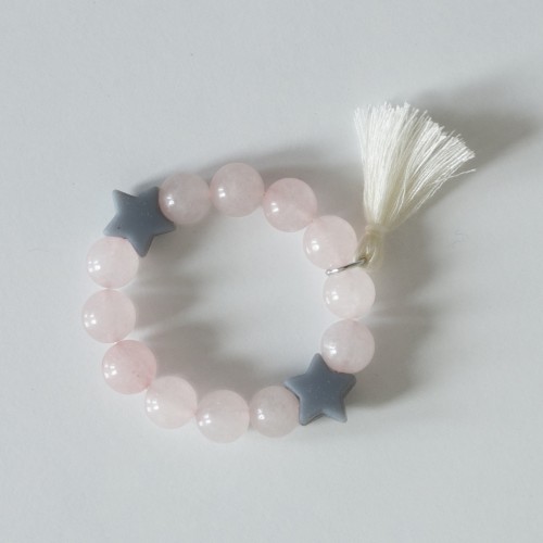 Grey Star Bracelet