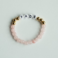 Pink Quartz Bracelet 1