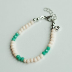 Green & Cream Bracelet 2