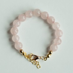 Pink Quartz Bracelet 1