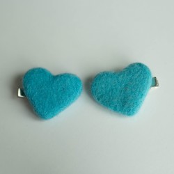 Blue Heart Felt 1