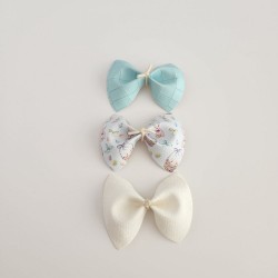 White & Blue Ribbon 1