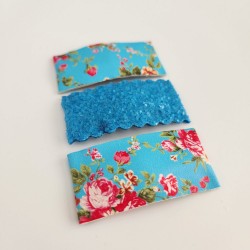 Blue Flower Hairpin 2