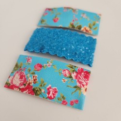 Blue Flower Hairpin 3