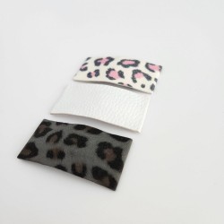 Grey & Pink Leopar Glitters 3