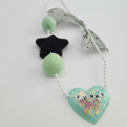 Green Heart Necklace 4