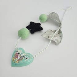 Green Heart Necklace 3