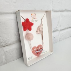 Pink Heart Necklace 5