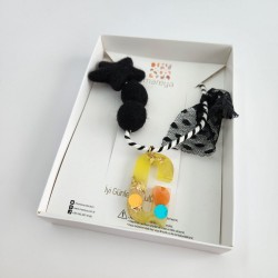 Black Tulle Necklace 5