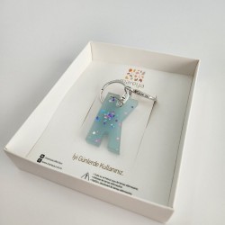 Blue Key Chain 5