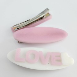 Pink Love Hairpin 3