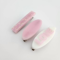 Pink Love Hairpin 1