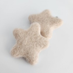 Ecru Star Felt 2