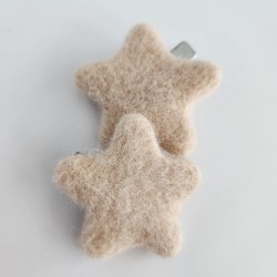 Ecru Star Felt 3