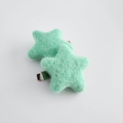 Mint Green Star Felt 3