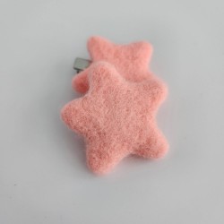 Pink Star Felt 1