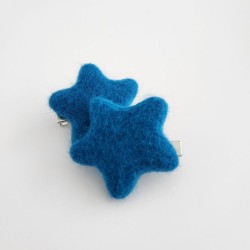 Dark Blue Star Felt 2