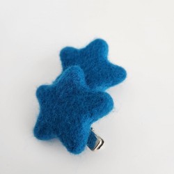 Dark Blue Star Felt 3