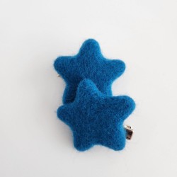 Dark Blue Star Felt