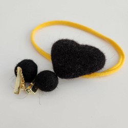 Black Heart Band Set 4