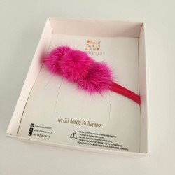 Dark Pink Pompom 4