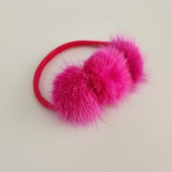 Dark Pink Pompom 2