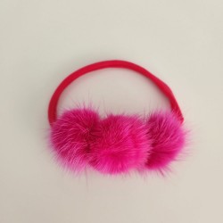 Dark Pink Pompom 1