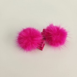 Dark Pink Pompom 1