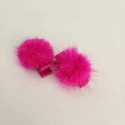 Dark Pink Pompom 2