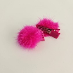 Dark Pink Pompom 3