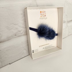 Dark Blue Pompom 6