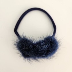 Dark Blue Pompom 2