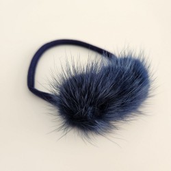 Dark Blue Pompom 3