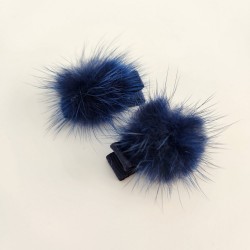 Dark Blue Pompom 2