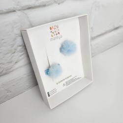 Blue Pompom 5