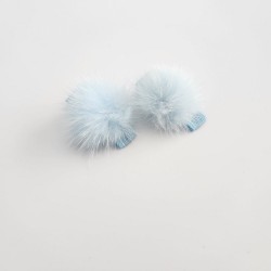 Blue Pompom 2