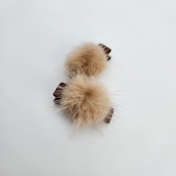 Brown Pompom 2