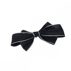 Black Fabric Hairpin