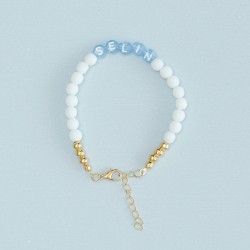 Blue Name Bracelet 1