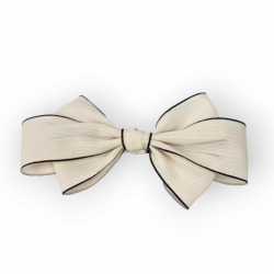 Cream Fabric Hairpin 2