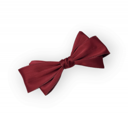 Burgundy Fabric Hairpin 4