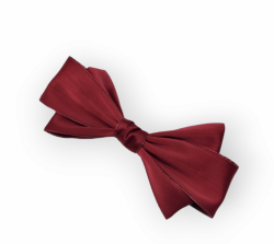 Burgundy Fabric Hairpin 5